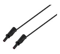 VOLTCRAFT MSB-532 Messleitung 4mm 2 m Noir 2,5mm² Cat IV 600V 32 A
