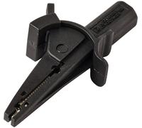 VOLTCRAFT MSK-130 Pince crocodile;CAT IV 600 V, CAT III 1000 V 10 A noir