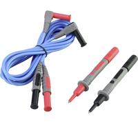 VOLTCRAFT MSL-504 Cordon de mesure mâle 4 mm pointe de test 1.20 m bleu 1 pc(s)