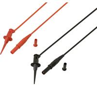 VOLTCRAFT MSL-525 Cordon de Mesure 1.2 m mit Miniatur Abgreifklemmen Cat II 300 V 1 Paire(s)