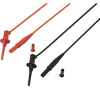 VOLTCRAFT MSL-528 Cordon de mesure 1.2 m mit Miniatur Abgreifhaken CAT II 300 V 1 paire(s)