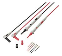 VOLTCRAFT MSL-530 Cordon de mesure enfichable 4 mm pointe de test 1 m noir,
