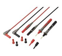 VOLTCRAFT MSL-820 Cordon de mesure mâle 4 mm pointe de test 1.2 m rouge, noir 1 paire(s)