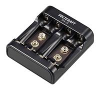 VOLTCRAFT P4-9 Chargeur de Piles Rondes NiMH LR03 (AAA), LR6 (AA), 6LR61 (9 V)