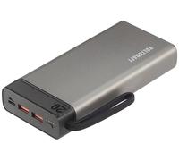 VOLTCRAFT PB-20-PD3.0 Powerbank (batterie supplémentaire) 20000 mAh Power Delivery 3.0 LiPo gris-noir Affichage du statut