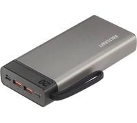 VOLTCRAFT PB-20-PD3.0 Powerbank (batterie supplémentaire) 20000 mAh Power Delivery 3.0 LiPo gris-noir affichage du statut