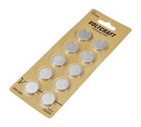 VOLTCRAFT Pile bouton CR 2032 3 V 10 pc(s) 220 mAh lithium VC-16107995