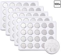 VOLTCRAFT Pile bouton CR 2032 3 V 100 pc(s) 220 mAh lithium CR2032