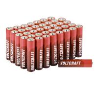 Voltcraft - Pile Lr3 (aaa) Industrial Lr03 Alcaline(s) 1300 Mah 1.5 V 40 Pc(s)
