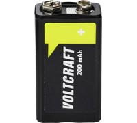 VOLTCRAFT Pile rechargeable 6LR61 (9V) NiMH 200 mAh 8.4 V 1 pc(s)