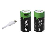 VOLTCRAFT Pile rechargeable LR14 (C) Li-Ion 2500 mAh 1.5 V 2 pc(s)