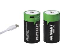 VOLTCRAFT Pile rechargeable LR20 (D) Li-Ion 6000 mAh 1.5 V 2 pc(s)