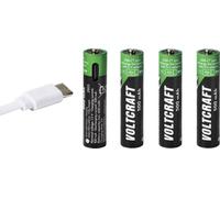 VOLTCRAFT Pile rechargeable LR3 (AAA) Li-Ion 500 mAh 1.5 V 4 pc(s)