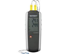 Voltcraft Appareil de mesure de température PL-120 T2 -200 à +1372 °C sonde K, J