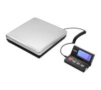 Voltcraft Balance à plate-forme PLS-205S – 50 kg, lisibilité 1 g, acier inoxydable, secteur/piles