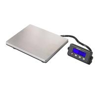 VOLTCRAFT PLS-220S Balance à plate-forme Plage de pesée (max.) 200 kg Lisibilité 50 g à pile(s), sur secteur acier inox