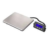 VOLTCRAFT PLS-220S Balance à plate-forme Plage de pesée (max.) 200 kg Lisibilité 50 g à pile(s), sur secteur acier inox