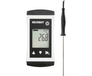 VOLTCRAFT PTM 100 + TPT-201 Appareil de mesure de température -200 - 450 °C sonde Pt1000 IP65