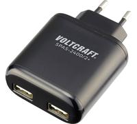 VOLTCRAFT SPAS-2400/2+ Chargeur USB 24 W 2x USB-A noir intérieure