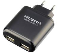 VOLTCRAFT SPAS-2400/2+ Chargeur USB 24 W 2x USB-A noir intérieure