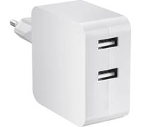 VOLTCRAFT SPS-2400/2+WH-N Chargeur USB 24 W 2x USB-A blanc intérieure