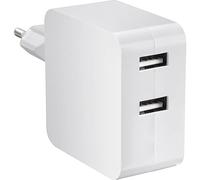 VOLTCRAFT SPS-2400/2+WH-N Chargeur USB 24 W 2X USB-A Blanc intérieure