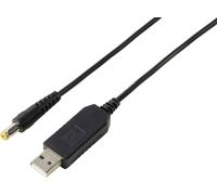 VOLTCRAFT Transformateur de tension USB cylindrique 5.5 x 2.1 mm Black convertisseur DC/DC, avec adaptateur DC