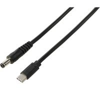 VOLTCRAFT Transformateur de tension USB cylindrique 5.5 x 2.1 mm Black convertisseur DC/DC, avec adaptateur DC