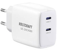 VOLTCRAFT UC-2XCX001 Chargeur USB 65 W intérieure Courant de sortie (max.) 3.25 A 2 x 2x USB-C® GaN