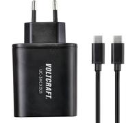 VOLTCRAFT UC-3ACX001 Chargeur USB 38 W 2x USB-A, 1x USB-C® Power Delivery noir intérieure
