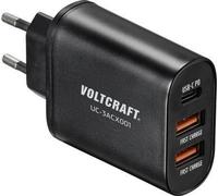 VOLTCRAFT UC-3ACX001 VC-12231145 chargeur USB prise courant de sortie (max.) 3000 mA 3 x USB, USB-C™ femelle (Power Delivery) (VC-12231145)