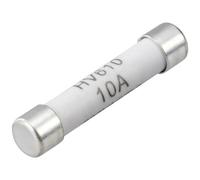 VOLTCRAFT VC 100er Fuse Fusible de multimètre (Ø x L) 6.35 mm x 31.8 mm 10 A 600 V/AC, 600 V/DC rapide -F- Contenu 1 pc