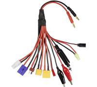 VOLTCRAFT VC-11517870 Câble de charge [1 x fiche EC5, connecteur XT90, connecteur XT60, mini fiche Tamiya