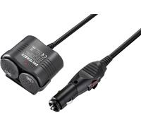 VOLTCRAFT VC-11533030 DC 12-2.10 Répartiteur pour allume-cigare Nombre de prises allume-cigares 2 x Charge de courant max 10 A