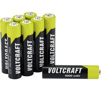 VOLTCRAFT VC-16043045 Pile rechargeable LR3 (AAA) NiMH 1000 mAh 1.2 V 8 pc(s)