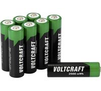 VOLTCRAFT VC-16044355 Pile rechargeable LR6 (AA) NiZn 1500 mAh 1.6 V 8 pc(s)