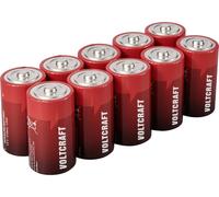 VOLTCRAFT VC-16107980 Pile LR20 (D) alcaline(s) 18000 mAh 1.5 V 10 pc(s)