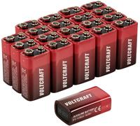 VOLTCRAFT VC-16107985 Pile 6LR61 (9V) alcaline(s) 550 mAh 9 V 20 pc(s)