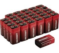 VOLTCRAFT VC-16107990 Pile 6LR61 (9V) alcaline(s) 550 mAh 9 V 30 pc(s)