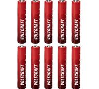 VOLTCRAFT VC-16108025 Pile LR61 (AAAA) alcaline(s) 1.5 V 500 mAh 10 pc(s)