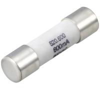 VOLTCRAFT VC 191 Fuse Fusible de multimètre (Ø x L) 5 mm x 20 mm 600 mA 600 V/AC, 500 V/DC rapide -F- Contenu 1 pc(s)