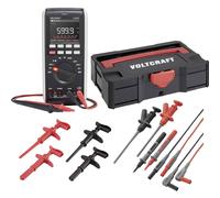 VOLTCRAFT VC-831 Multimètre Set mit T-Loc Systainer, Abgreifklemmen, Haken und