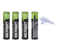 VOLTCRAFT VC-AAA400USB Batterie Rechargeable USB-C Li-ION 400mAh 1.5V 4pcs