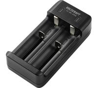 VOLTCRAFT VC-BC-2100 Chargeur de piles rondes NiMH, Li-ion LR6 (AA), LR03 (AAA), LR8 (AAAA), LR14 (C), 26700, 26650, 22650, 25500