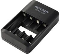 VOLTCRAFT VC-BC-4100 Chargeur de piles rondes NiMH, NiZn, Li-ion LR6 (AA), LR03 (AAA)