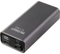 VOLTCRAFT VC-C902 Powerbank (batterie supplémentaire) 10000 mAh Power Delivery 3.0 Li-Ion gris (mat) affichage du statut