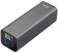 VOLTCRAFT VC-C909 Powerbank (batterie supplémentaire) 27000 mAh Power Delivery 3.1 Li-Ion noir-argent Affichage du statut