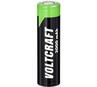 VOLTCRAFT VC-Li 3,7-2000 Pile rechargeable spéciale 18650 flat-top Li-Ion 3.7 V 2000 mAh
