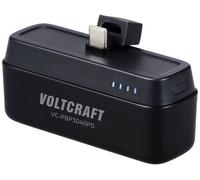 VOLTCRAFT VC-PBP3040PD Powerbank (batterie supplémentaire) 4500 mAh Power Delivery Li-Ion noir (mat) Affichage du statut