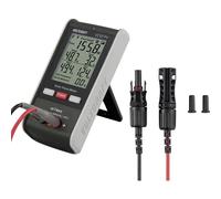 VOLTCRAFT VC121 PV Solar-Panel-Messgerät bis 800 W Anzeige Strom Spannung